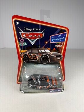 Disney Pixar Cars Nitroade #28 Supercharged 2006 Mattel Diecast Sealed 1:55